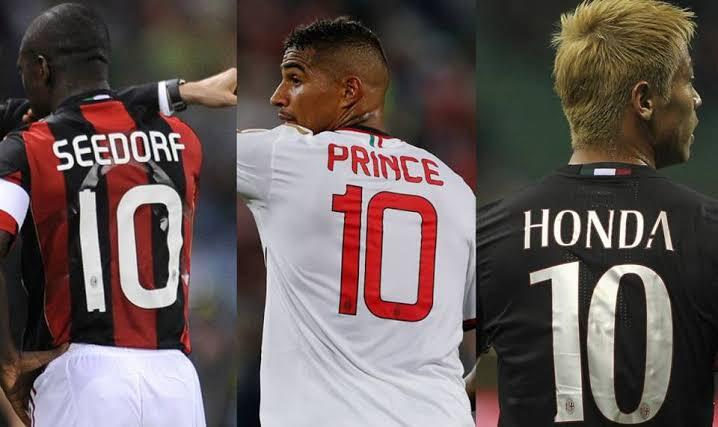 Legenda AC Milan Yang Sukses Mengenakan Nomor 10