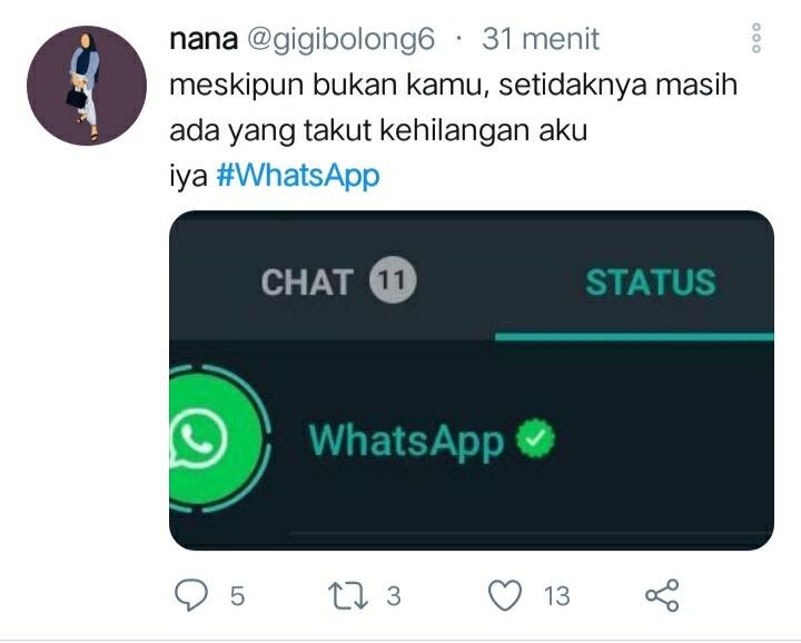 Ngakak, Begini Tanggapan Kocak Warganet Atas Munculnya Stories WA Dari WhatsApp