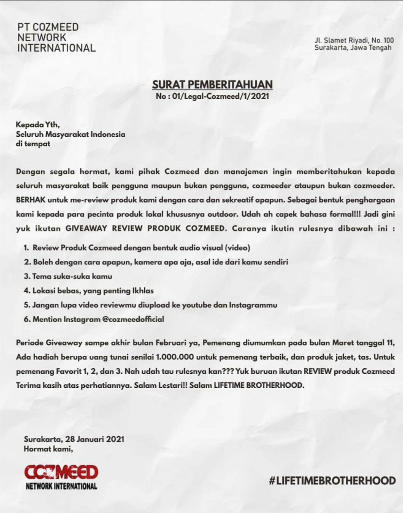 Sikap Eiger Blunder Akibat Kirim Surat Cinta Ke Youtuber, Pesaingnya Sorak Sorai