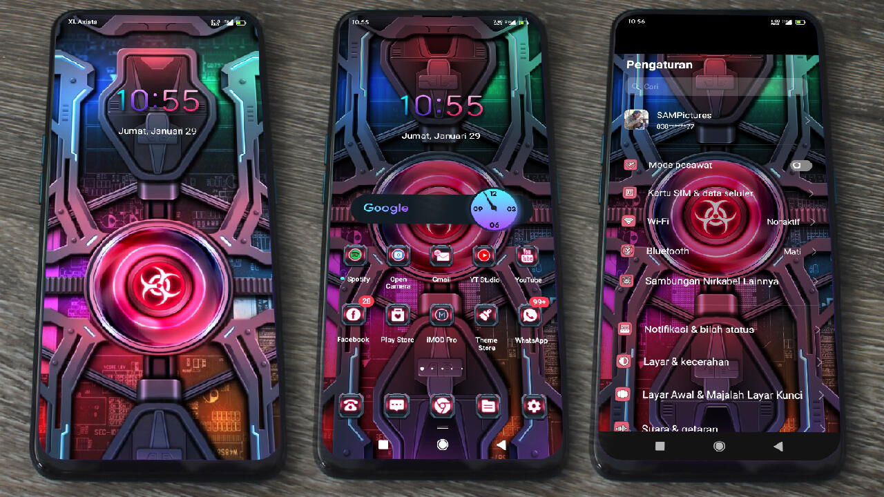 Download Mecha V 2 Theme | Tema Oppo A5 2020/A9 2020/A53/A93/A52/A92 ColorOs 7 Gratis