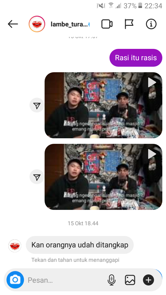 Youtuber dan selebgram Alif Tuarita Melaporkan winson reynaldi ke lambe turah ?