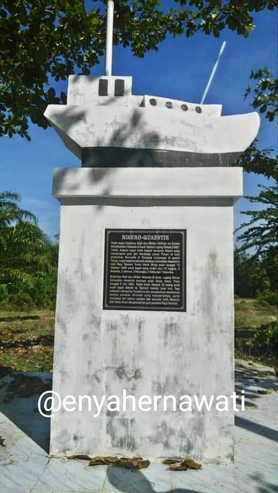 &#91;Coc Reg. Aceh&#93; Tugu Topi Johan Pahlawan, di Meulaboh, Aceh Barat