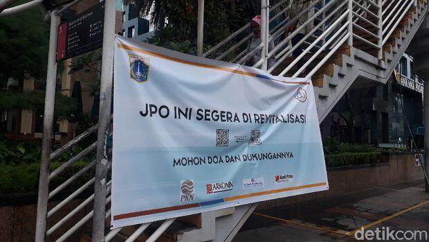 DKI Mau Perbaiki JPO Sudirman Demi Kenang Nakes, Begini Kondisinya Sekarang