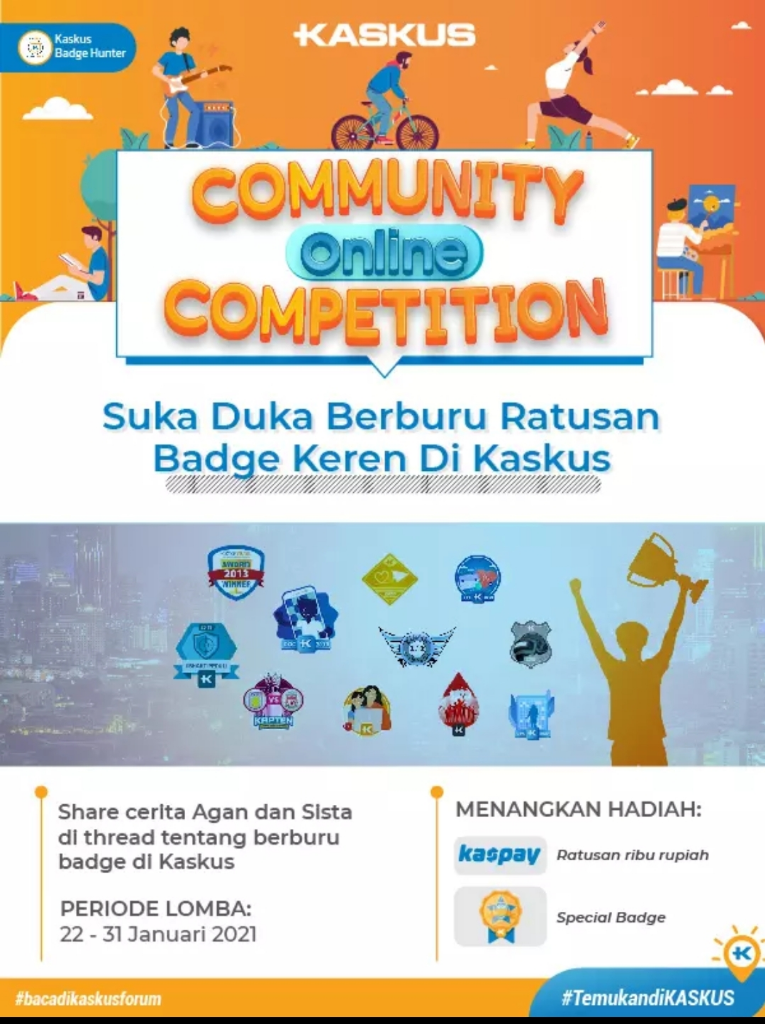 COC KBH Badge yang Ane Rindukan