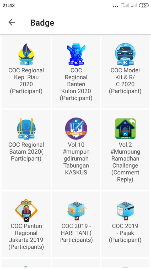 Meraih Badge Tanpa Tahu Artinya