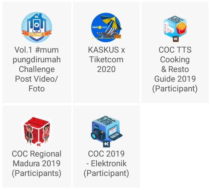 Pahit Manisnya Berburu Sebuah Badge