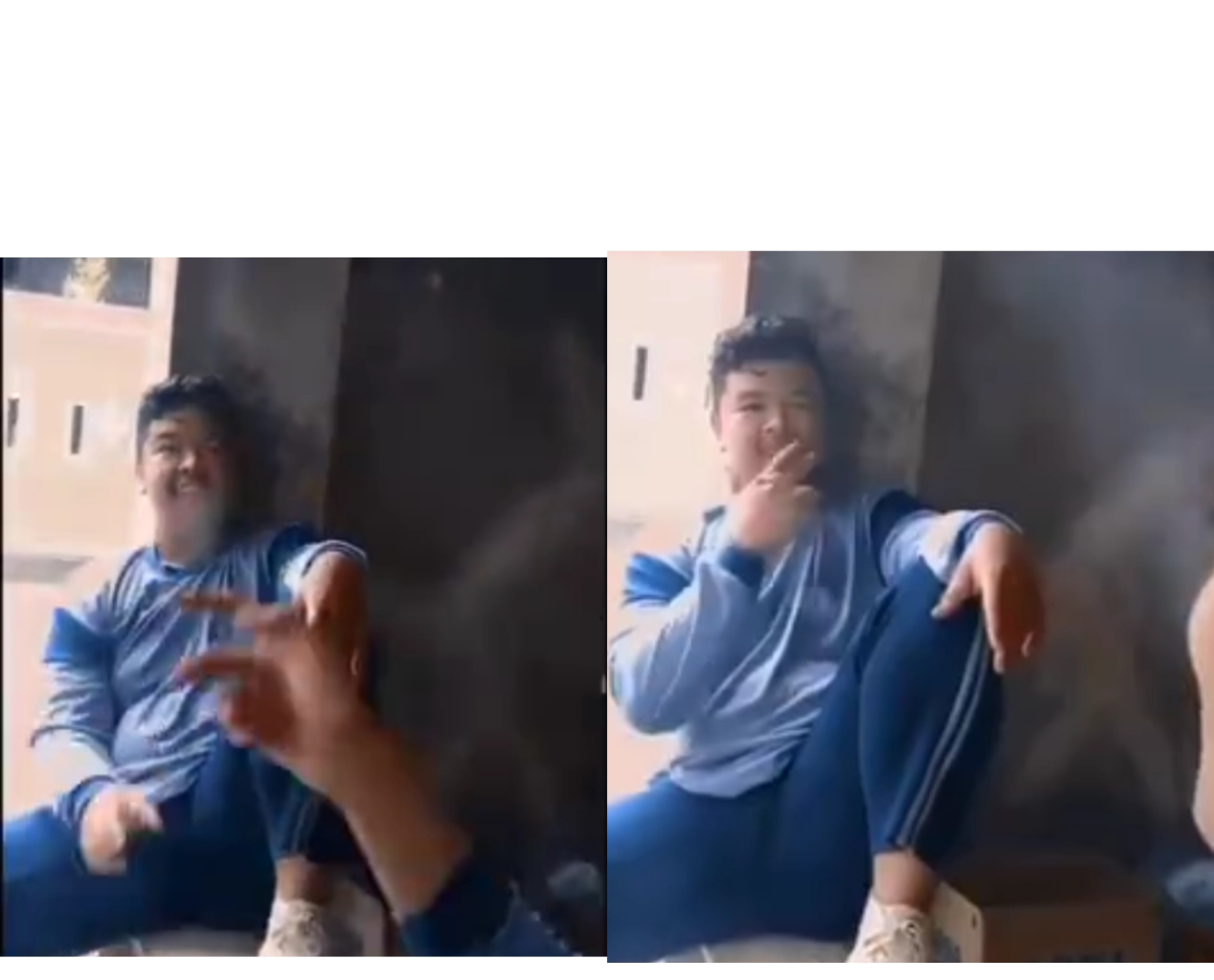 Aksi Epic Dua Pemuda Lempar-lemparan Rokok Ini Bikin Takjub! Asli atau Editan?
