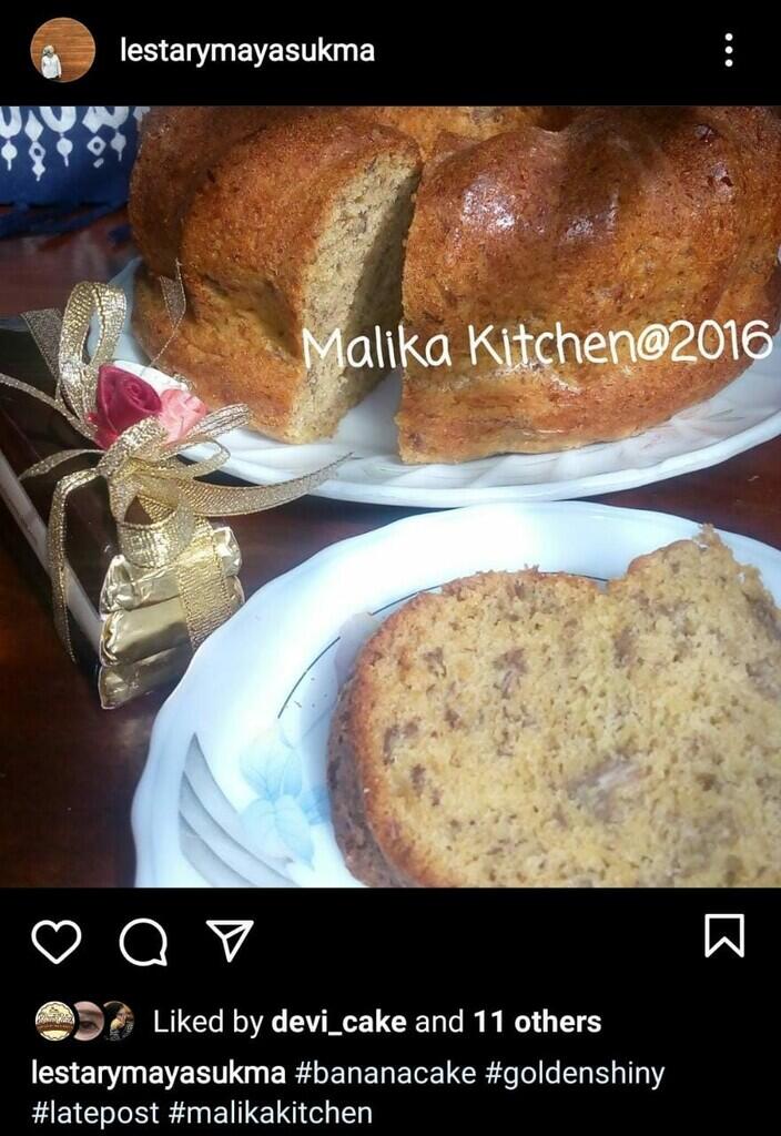 Banana Cake, Kudapan Lezat dari Si Kuning yang Menyehatkan