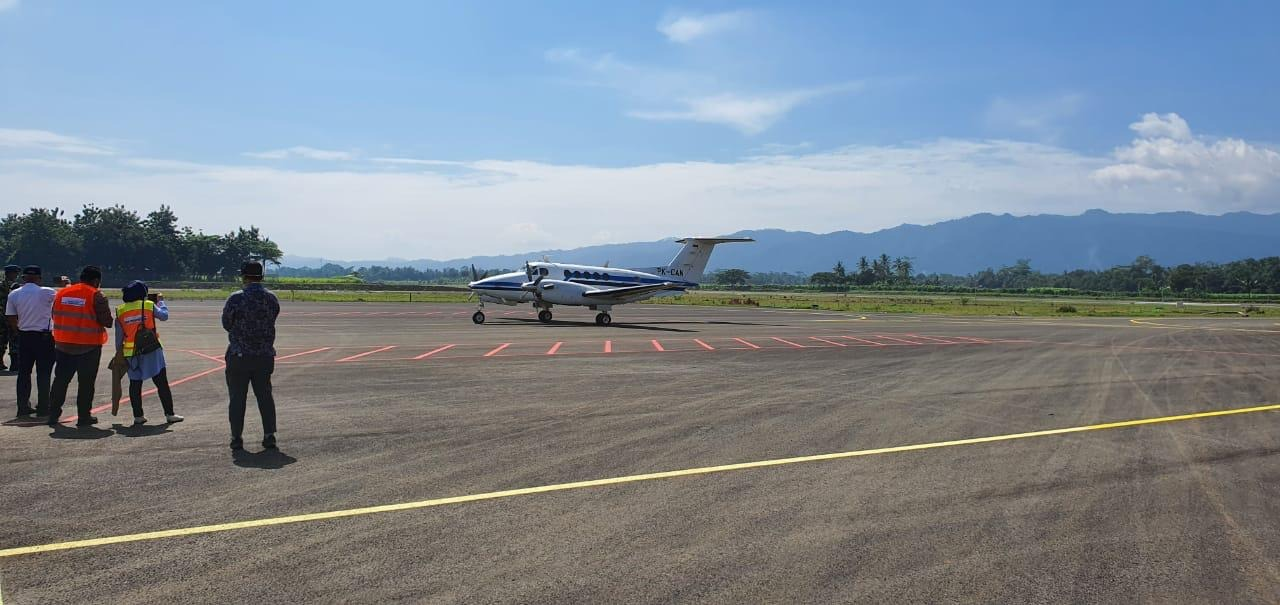 Pembangunan Bandara Jenderal Besar Soedirman, Kemenhub Lakukan Uji Terbang