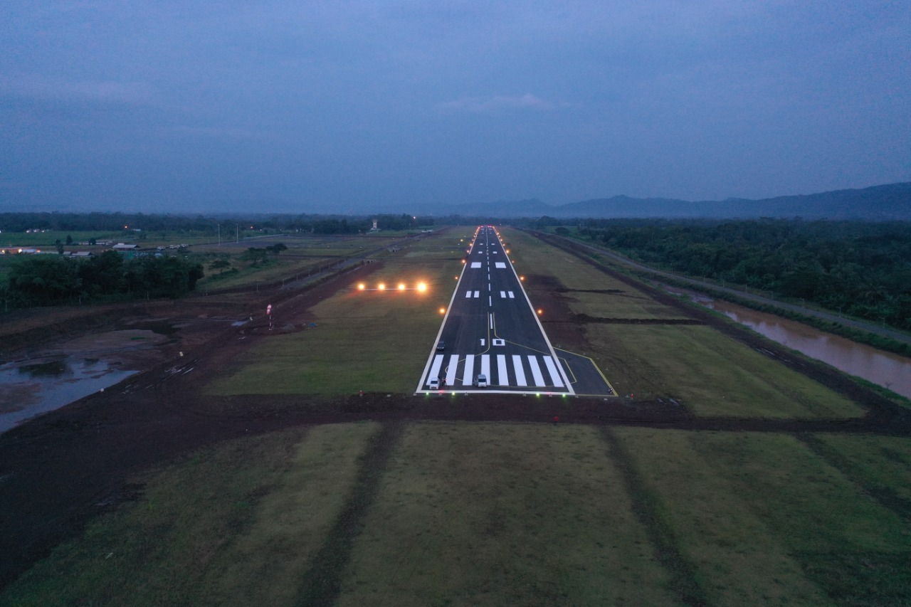 Pembangunan Bandara Jenderal Besar Soedirman, Kemenhub Lakukan Uji Terbang