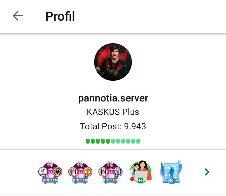 Awalnya Dua Badge, Sekarang Menuju Tiga Ratus