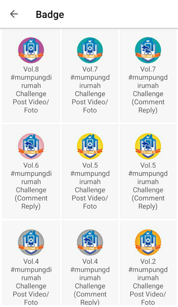 Awalnya Dua Badge, Sekarang Menuju Tiga Ratus