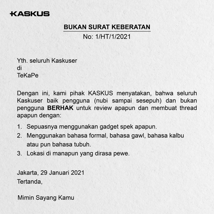 Penjelasan Eiger soal Surat Keberatan ke YouTuber yang Review Produknya

