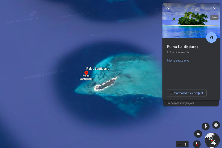 Ini Sosok Perempuan Pembeli Pulau Lantigiang Selayar Sulsel, Ternyata

