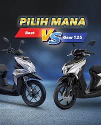 Harga Honda Beat Dan Yamaha Gear Mepet, Kamu Pilih Yang Mana? 