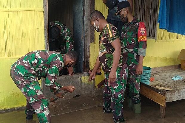 Banjir Bandang Terjang Maumere, Ratusan Rumah Warga dan Jalan Terendam Ai