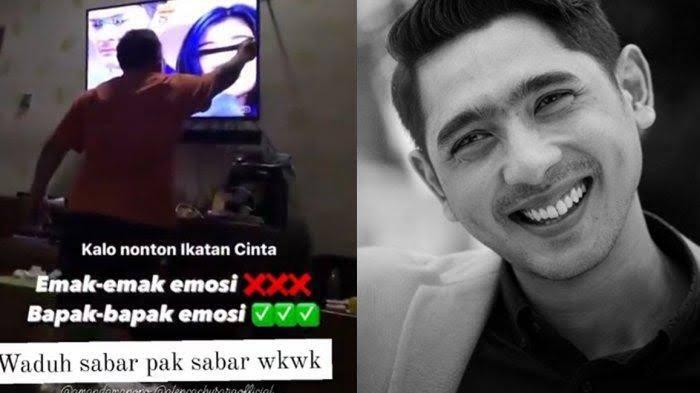 Kocak!! Bapak-Bapak Ini Geregetan Bin Emosi, Membicarakan Sinetron Ikatan Cinta