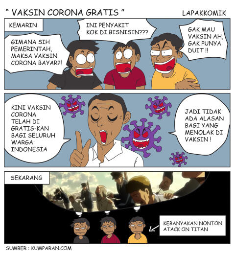 Vaksin Covid-19 Gratis, Tentu Ini Kabar Baik untuk Warga Indonesia