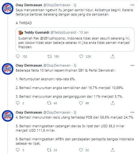 Pedas! Politisi Demokrat Sebut Jokowi Bisa Bangun Indonesia Berkat SBY