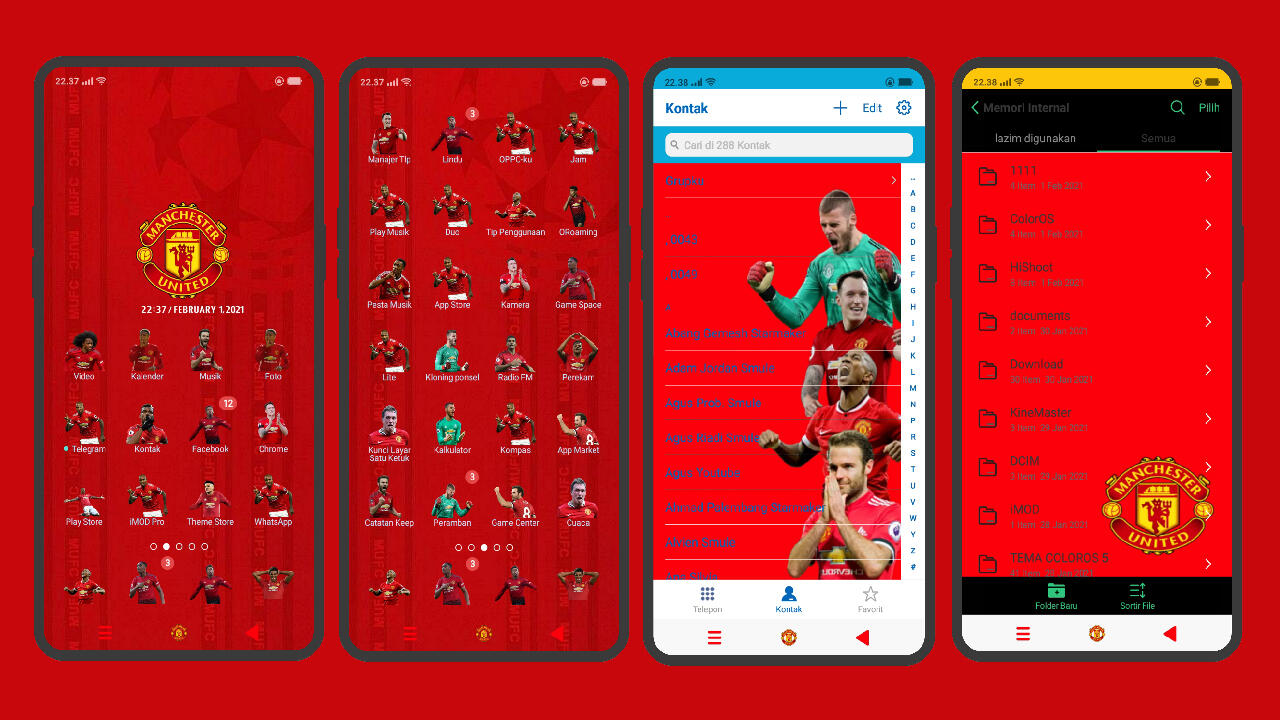 Download Kumpulan ColorOs 5 Tema Oppo A5s.A3s Terbaru Gratis Tembus Sampai WA