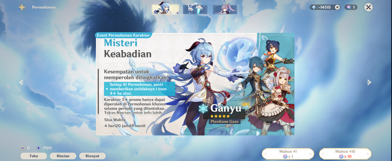 PENIPU TOP UP GENSHIN IMPACT RIDZKYMS_SHOP