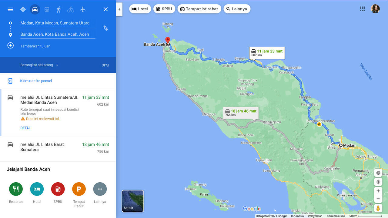 &#91;Coc Reg. Aceh&#93; Berbagai Pilihan Transportasi Menuju Aceh