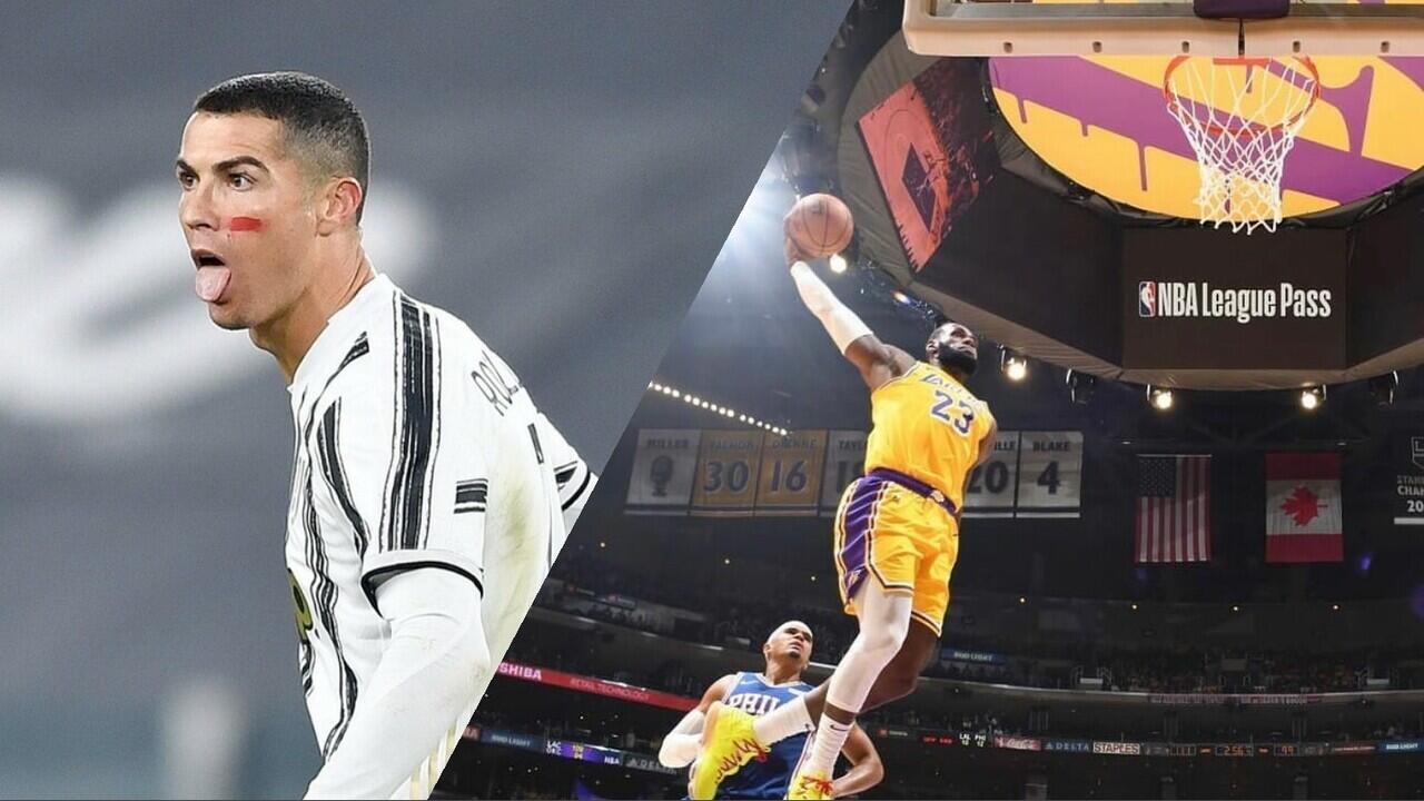 CR7 adalah LeBron James Versi Sepakbola, Begitupun Sebaliknya!