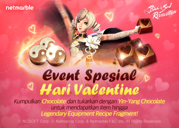 Rayakan Hari Valentine dengan Reward di Blade&amp;Soul Revolution 