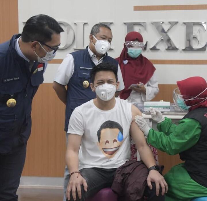 Dukung Vaksin Agar Tidak Over Covid, Aku Sih Yakin, Kalau Gansis?