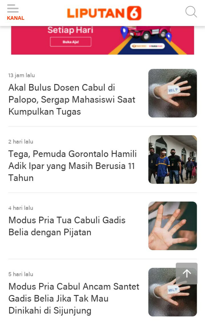 Dukun Pijat Kedungjajang Lumajang Diduga Cabuli Anak 6 Tahun
