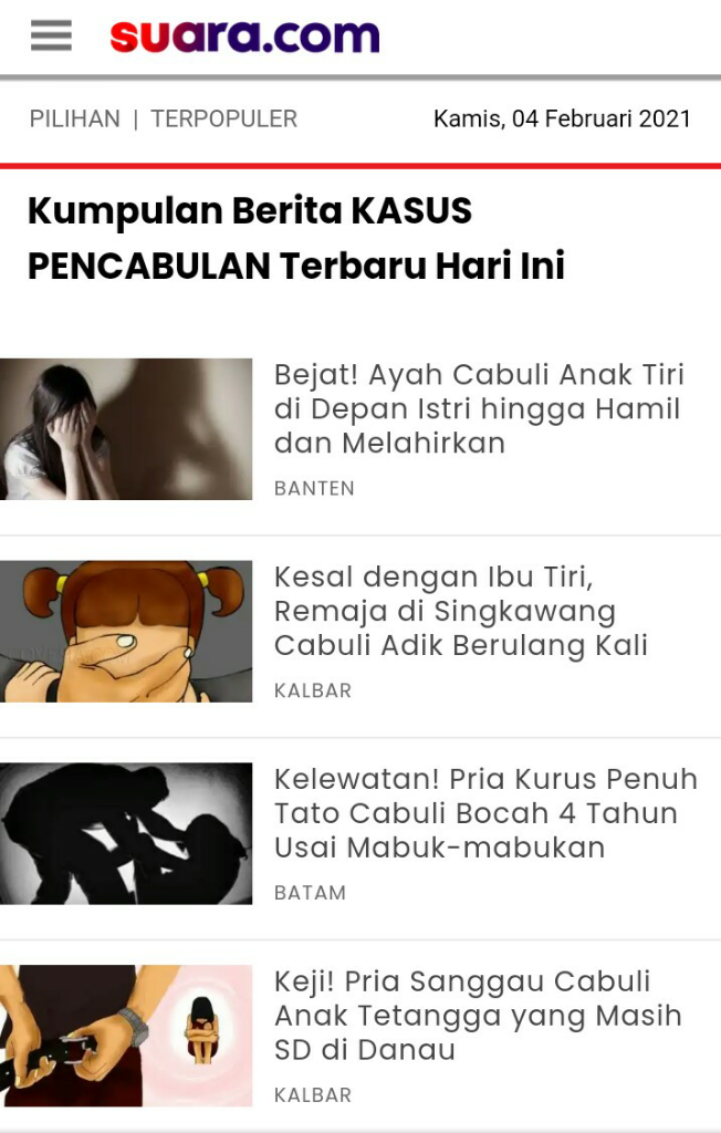 Dukun Pijat Kedungjajang Lumajang Diduga Cabuli Anak 6 Tahun