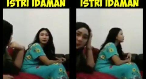 Viral Video Istri Minta Suami Poligami: Biar di Kamar Kita Berempat, Sayang