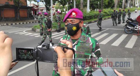 Puluhan Marinir Kuasai Jalan Raya, Warga Panik Langsung Putar Arah