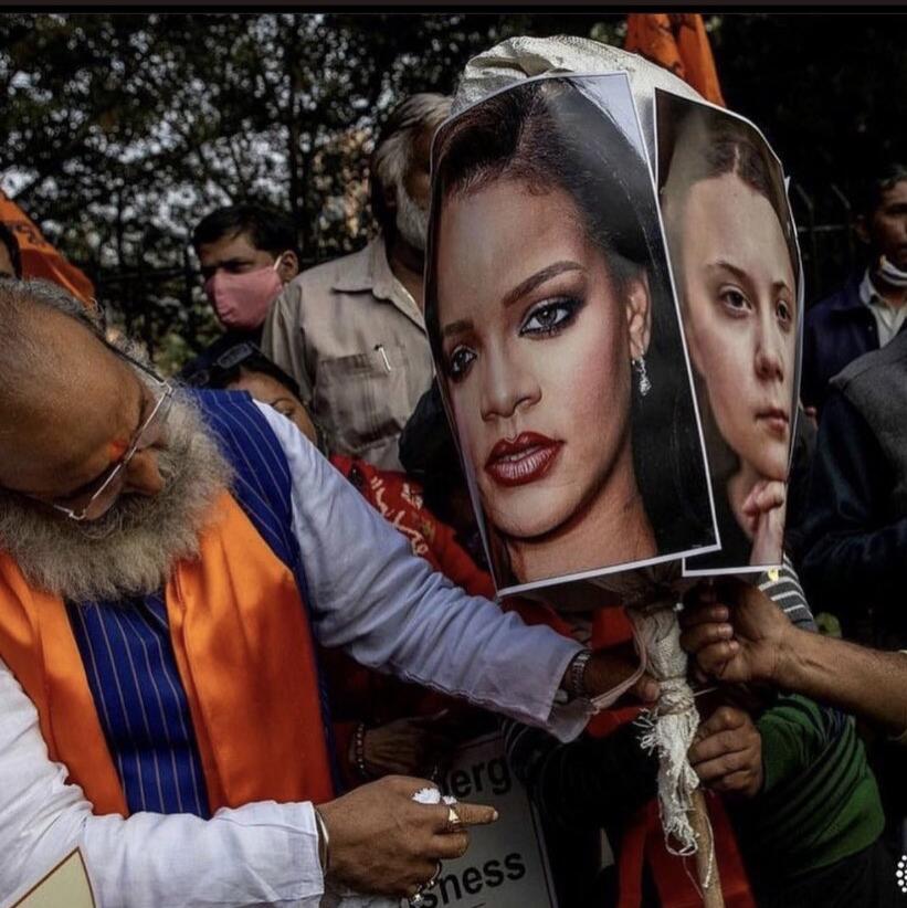 Kacau hanya karena tweet dari Rihanna Membuat Marah Pemerintah India.