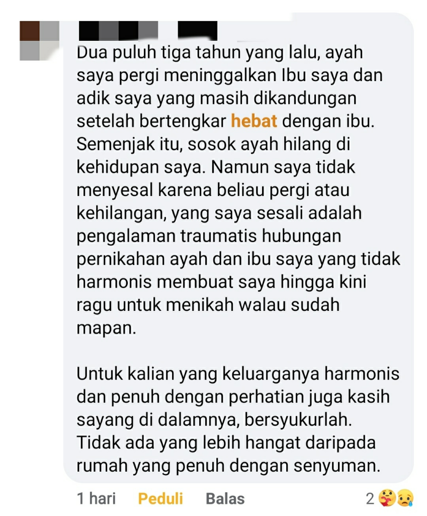 Dampak Hilangnya Sosok Ayah Bagi Anaknya