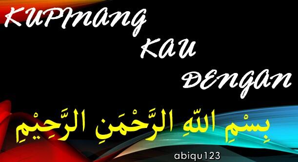 Kupinang Kamu dengan Bismillah