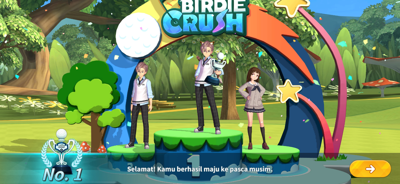 &#91;ULASAN&#93; Birdie Crush, Game Golf Fantasi Baru dari Com2uS