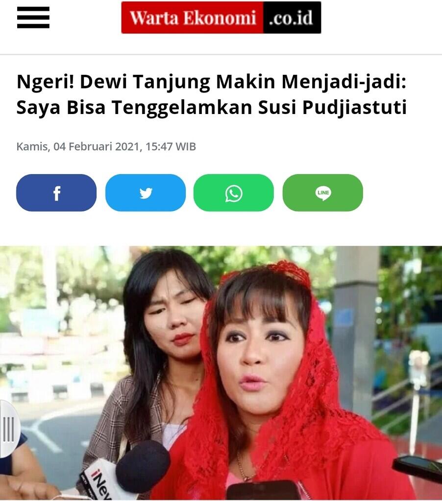 Sebut PSBB Bukan Solusi,Dewi Tj Prediksi Covid-19 tkkn Hilang 4 Tahun Kedepan