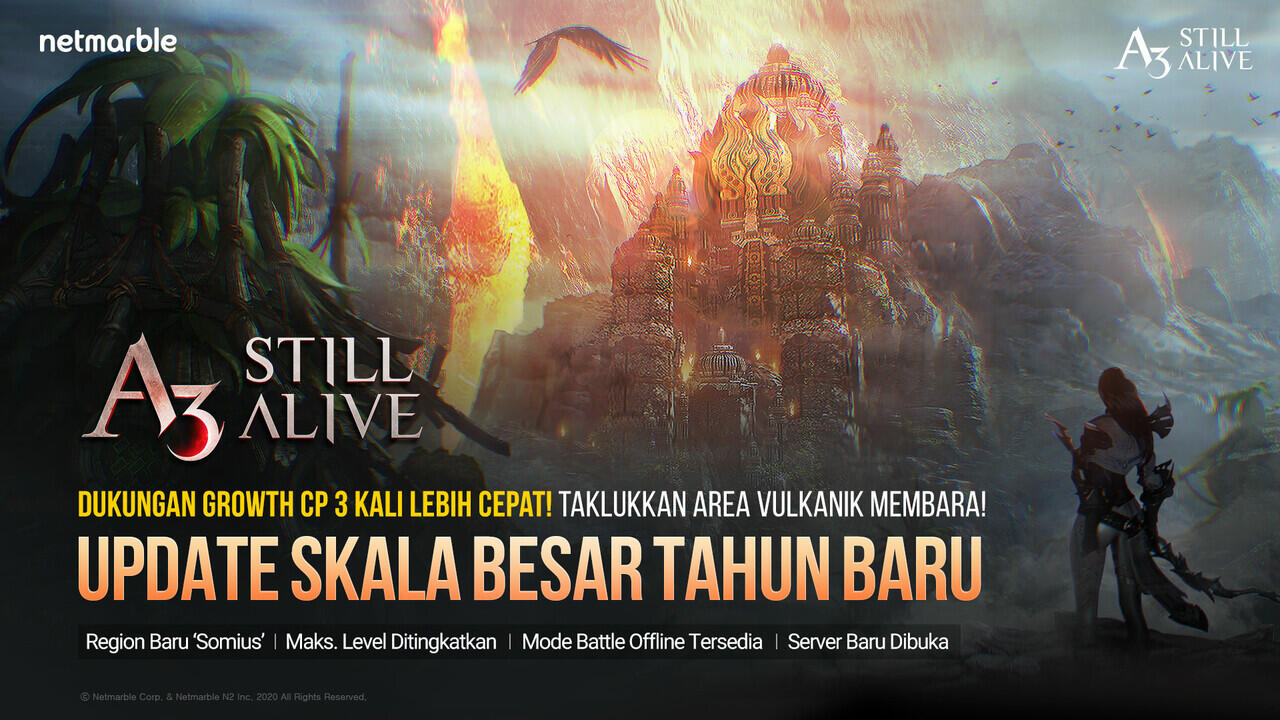 Event EXP 300% dan Region Baru ''Somius'' Kini Hadir Dalam A3 Still Alive