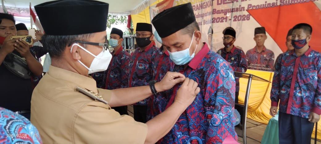 Pengurus PPDI Rantau Bayur Dikukuhkan