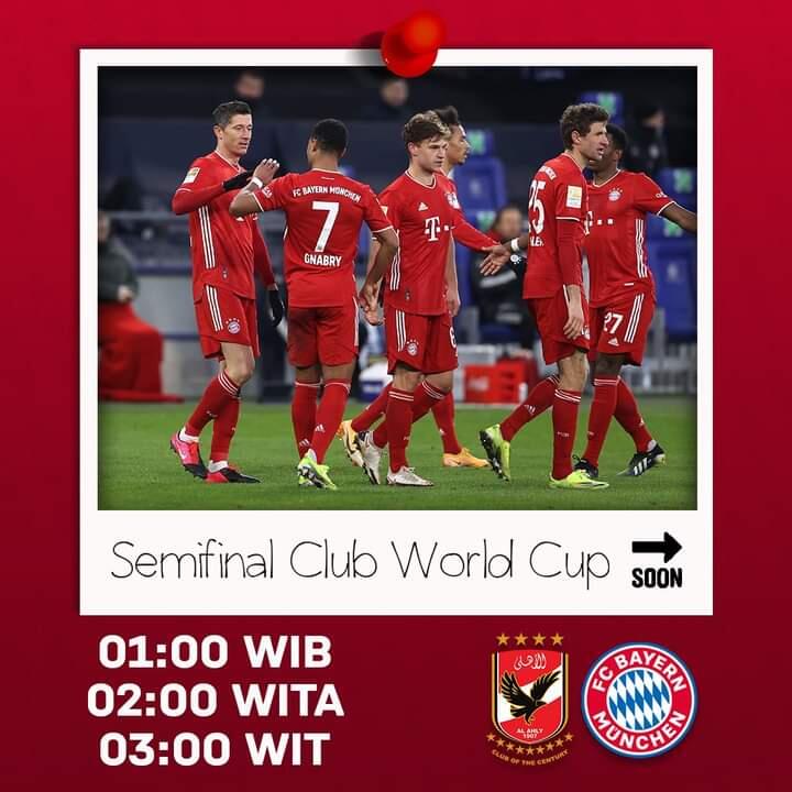 PREDIKSI AL AHLY VS BAYERN MUNICH
