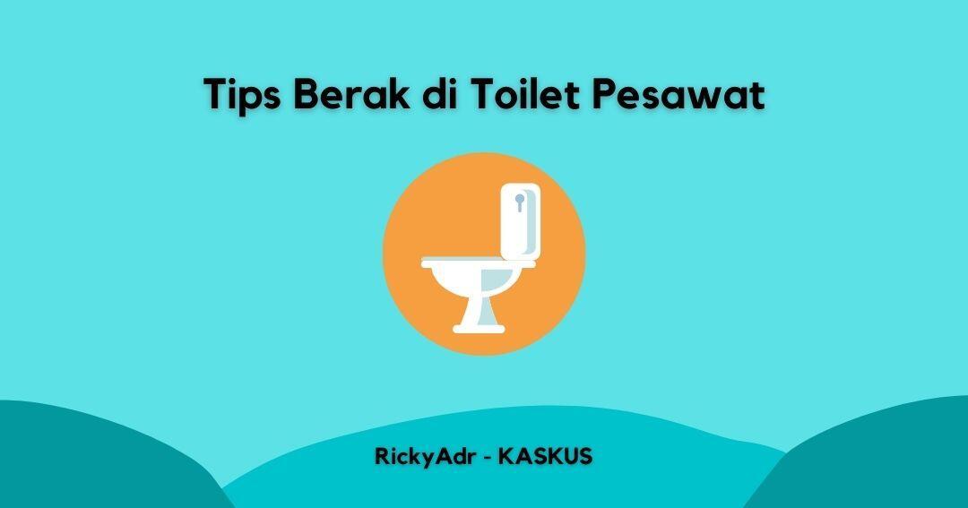 Tips Berak di Toilet Pesawat, Wajib Dibaca!