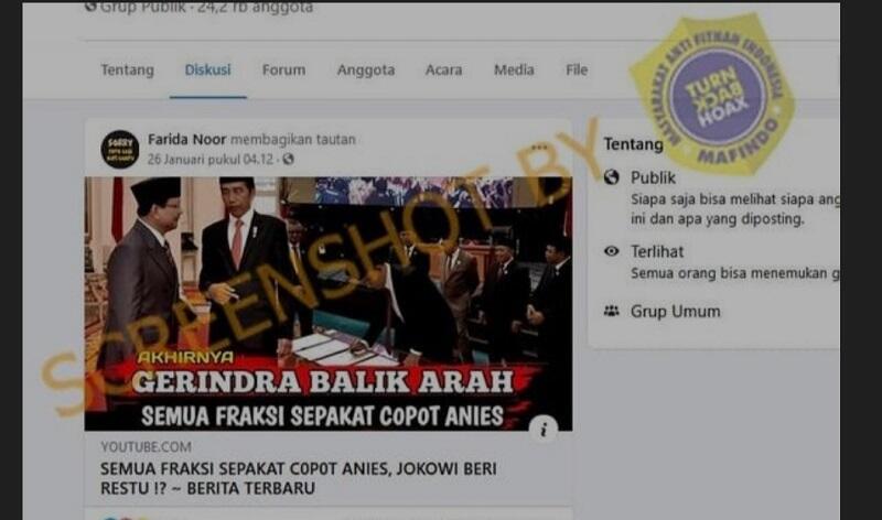 Semua Fraksi DPRD DKI Jakarta Sepakat Copot Anies