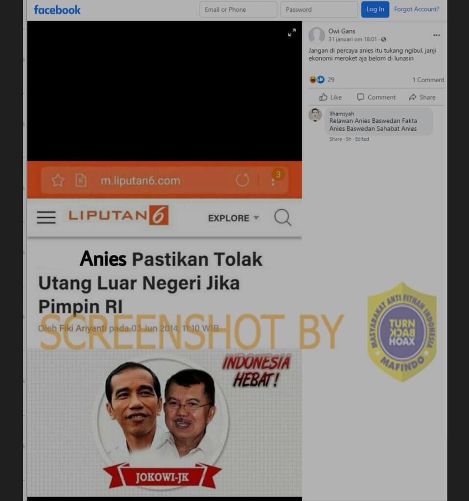 Anies Pastikan Tolak Utang Luar Negeri Jika Pimpin Indonesia