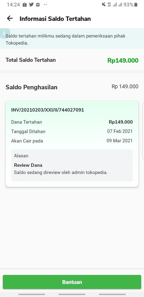 tokopedia menyudutkan penjual mengenai jualan dan garansi