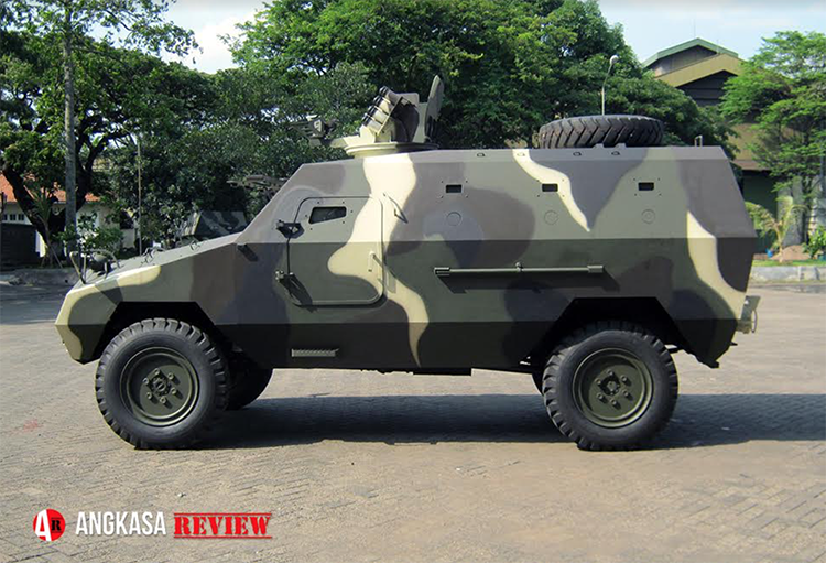APR-1, Kendaraan Militer Lapis Baja yang Dibuat Dari Basis Truk Isuzu NKR