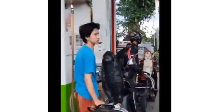 Viral Seorang Pemuda Digodaain Wanita di SPBU! Apakah Masuk ke Dalam Catcalling?