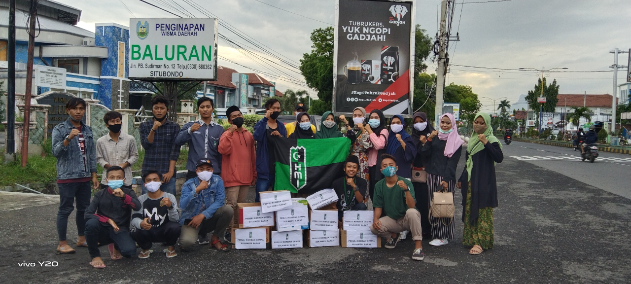 Penggalangan Dana oleh HMI Komisariat Situbondo Peduli Indonesia