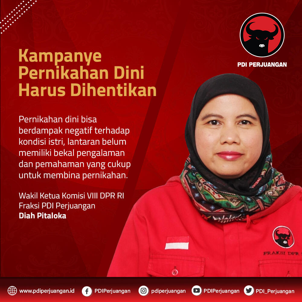 Kampanye Pernikahan Dini Harus Dihentikan