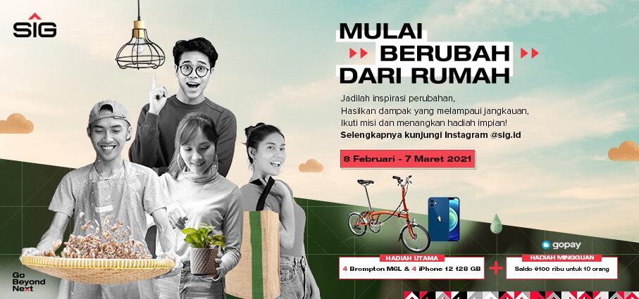 Yuk Ikutan #MulaiBerubahDariRumah, Ada Sepeda Brompton dan iPhone 12 Menantimu Gan!